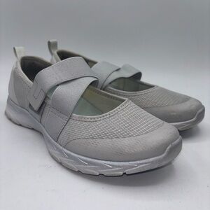 Vionic Pace Mary Jane Adjustable Strap Women’s Shoes Size 8.5 Gray